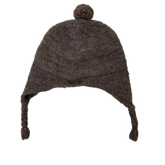 Mountain Hardwear Women’s Wool Blend Knit Ear Flap Beanie Size Regular - Picture 1 of 5